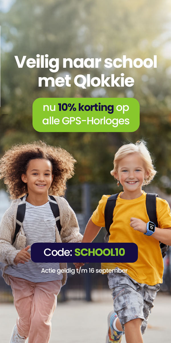 Back to School bij Qlokkie: Veilig het nieuwe schooljaar in met 10% korting!