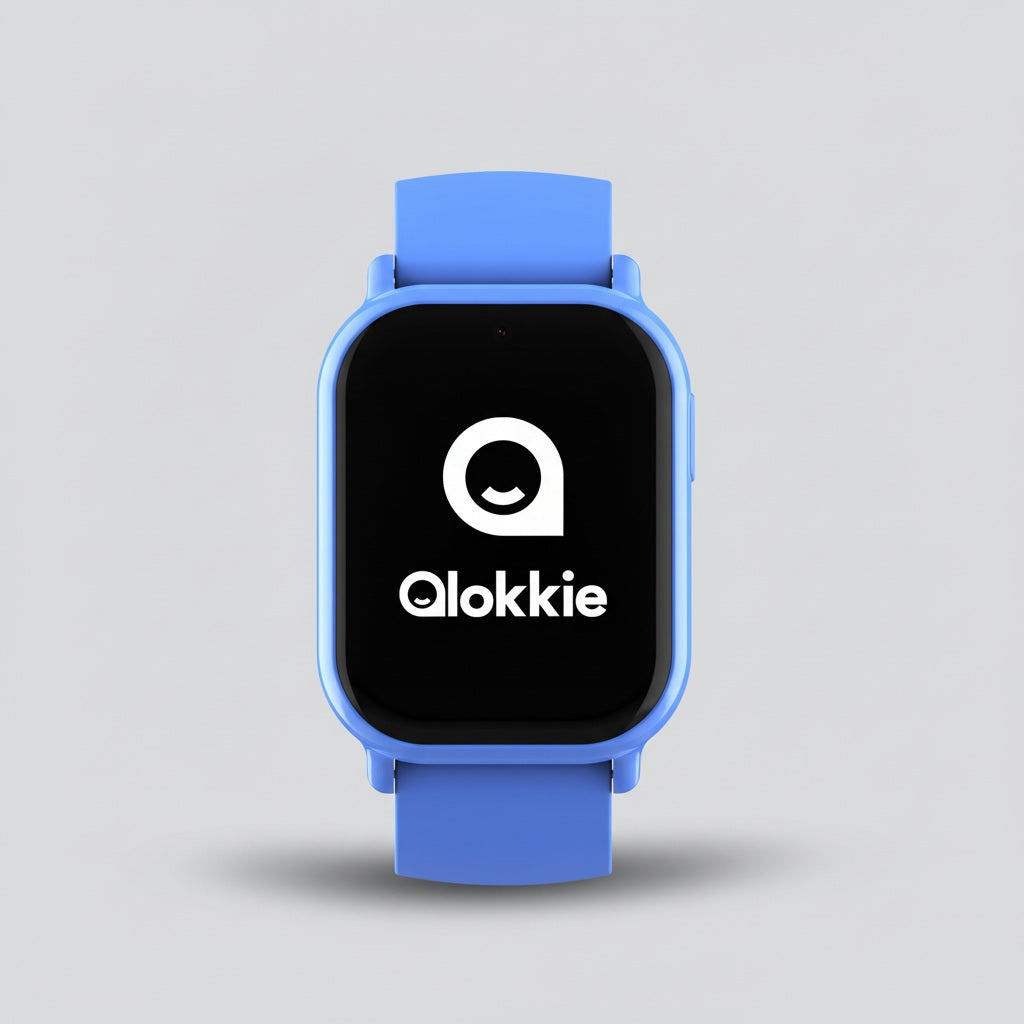 Qlokkie Kiddo Mini – Compact GPS Watch for Kids – Blue