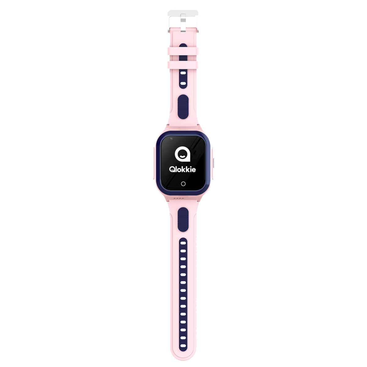 Qlokkie GPS Horloge Kind - Kiddo GO+ - Inclusief Beschermcase – Roze