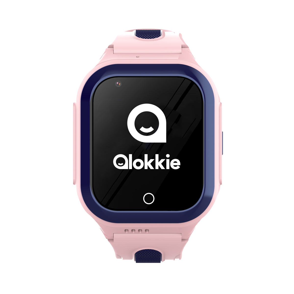 Qlokkie GPS Horloge Kind - Kiddo GO+ - Inclusief Beschermcase – Roze