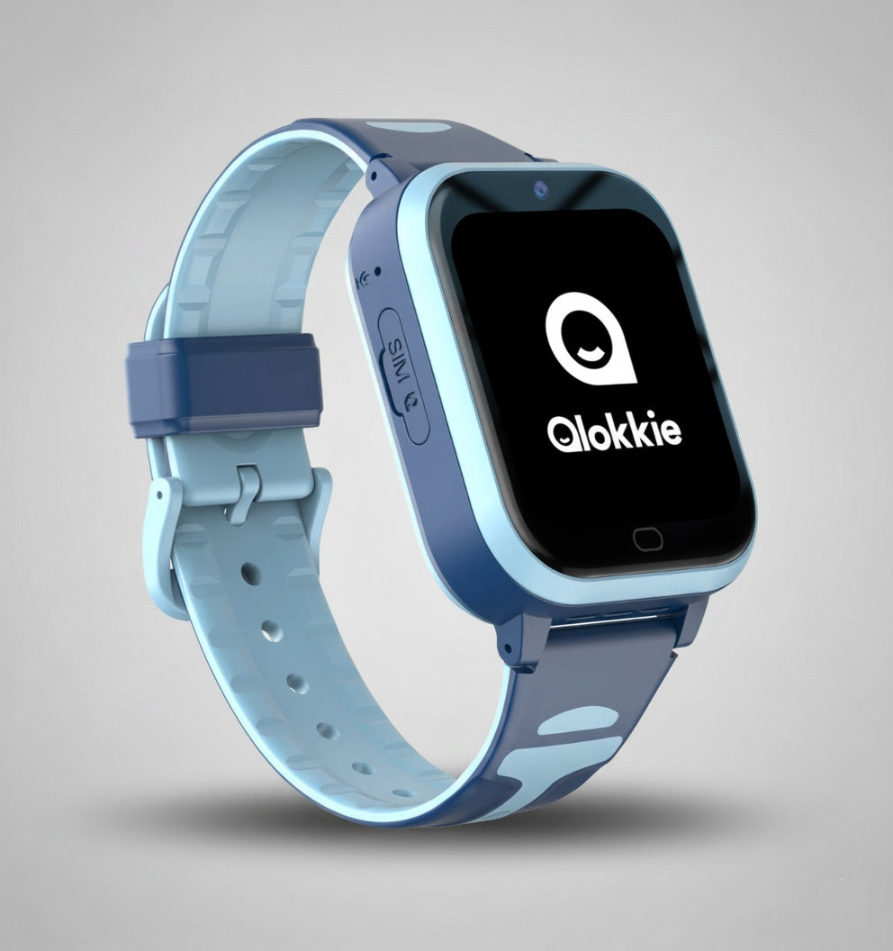 Qlokkie GPS Watch Child - Kiddo Next - Whatsapp - Blue