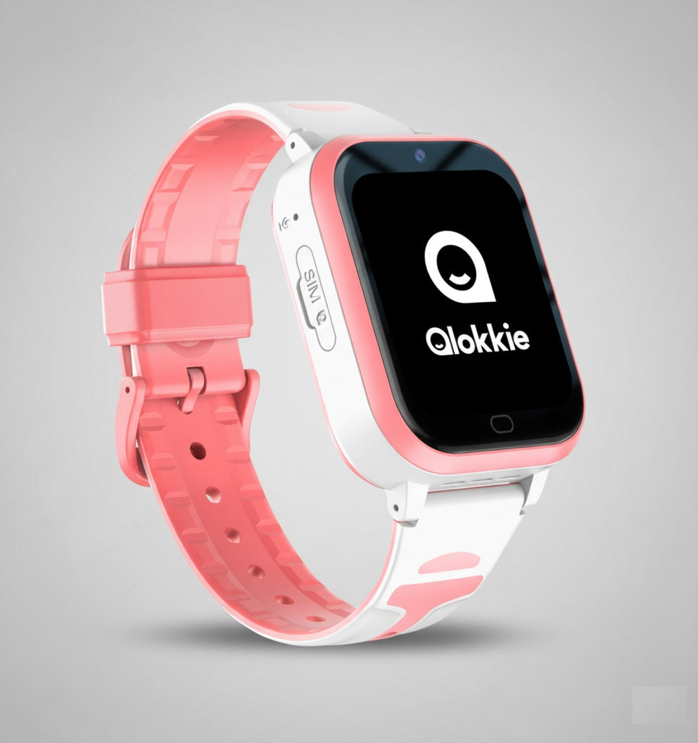 Qlokkie GPS Watch Child - Kiddo Next - Whatsapp - Pink