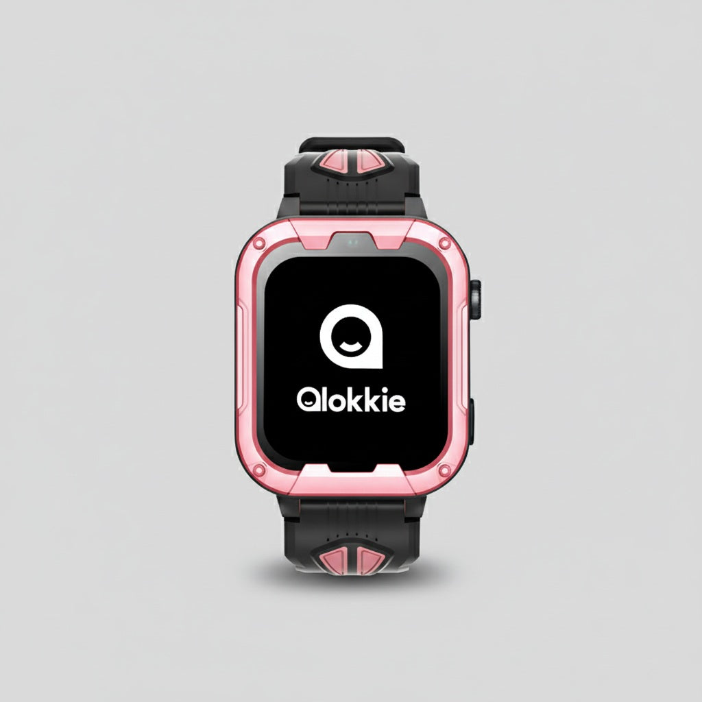 Qlokkie GPS Watch Child - Kiddo Play - Whatsapp - Pink