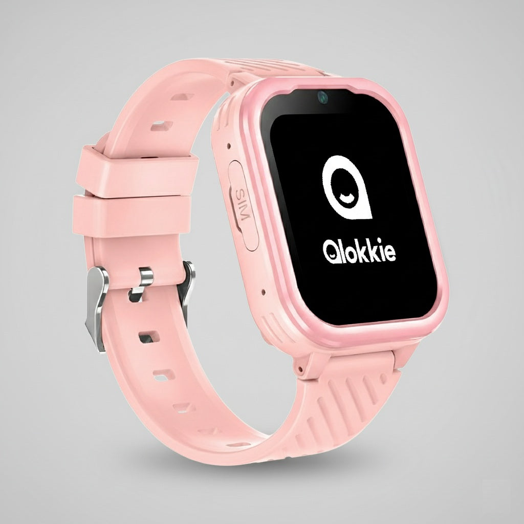 Qlokkie GPS Watch Child - Kiddo Pro - Whatsapp - Pink