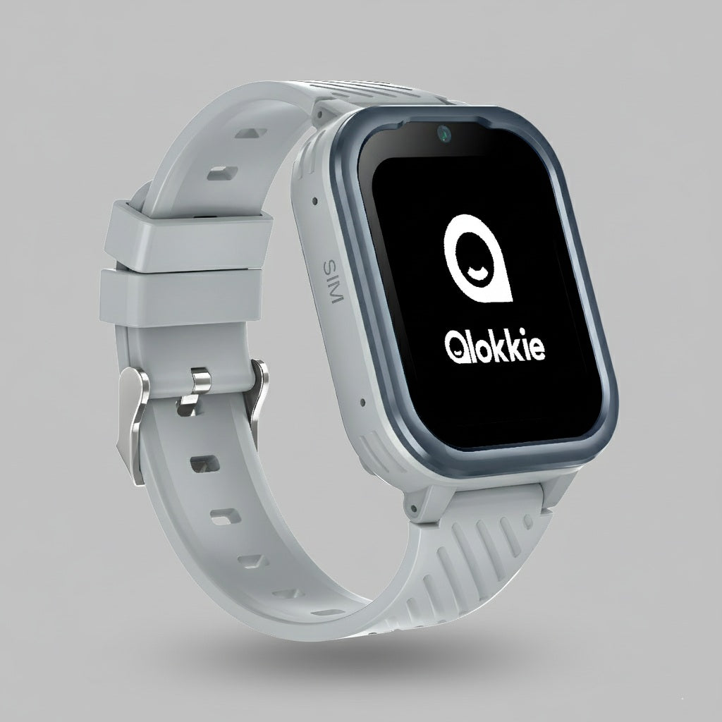 Qlokkie GPS Watch Child - Kiddo Pro - Whatsapp - Gray
