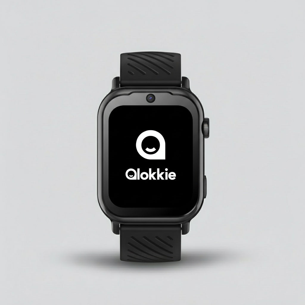 Qlokkie GPS Watch Child - Kiddo Pro - WhatsApp - Black