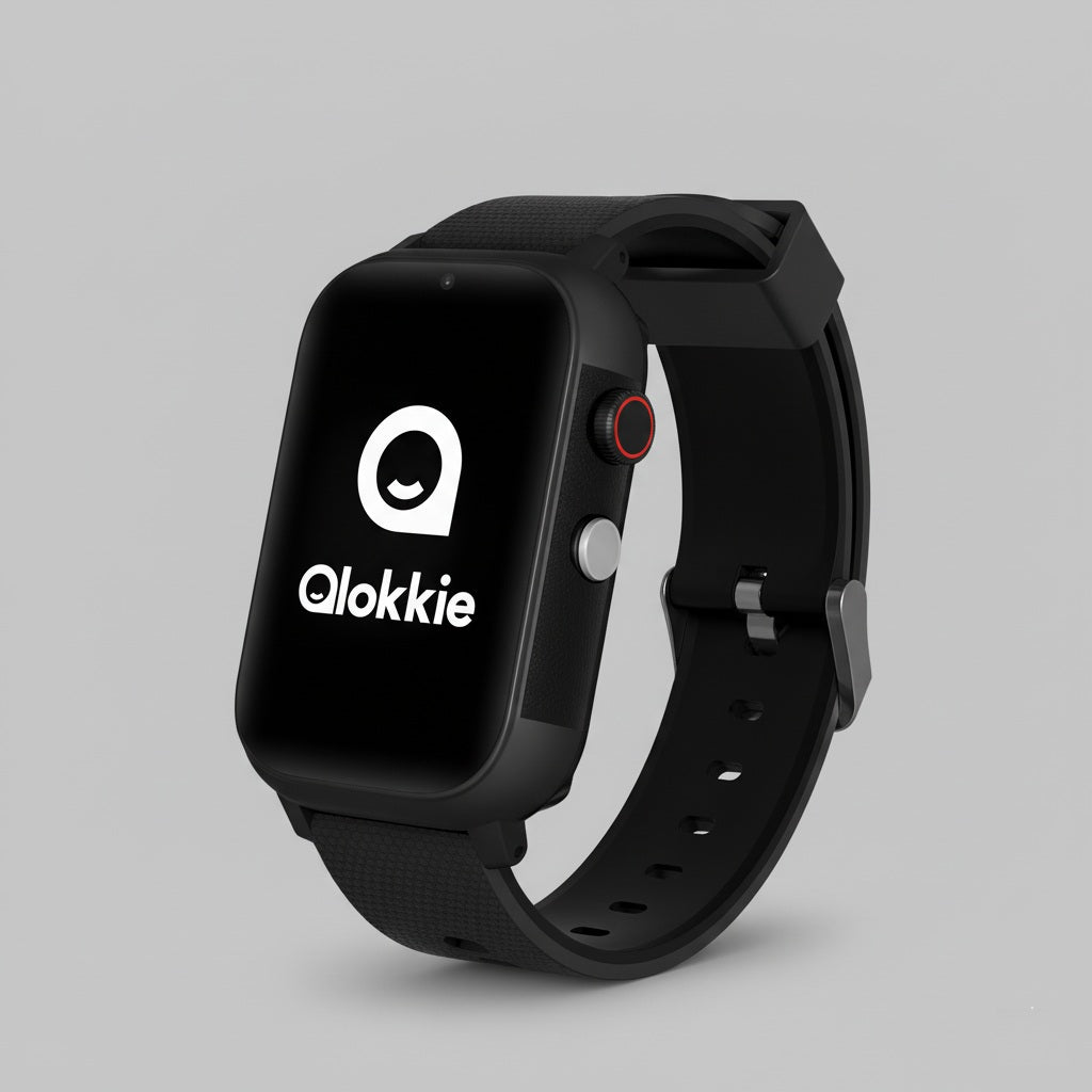 Qlokkie GPS Watch Child - Kiddo Slim Pro - Black