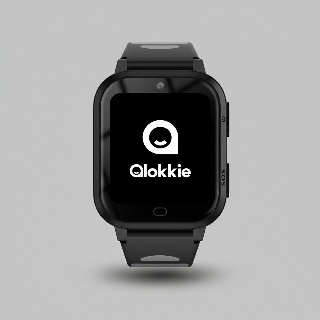 Qlokkie GPS Watch Child - Kiddo Next - WhatsApp - Black