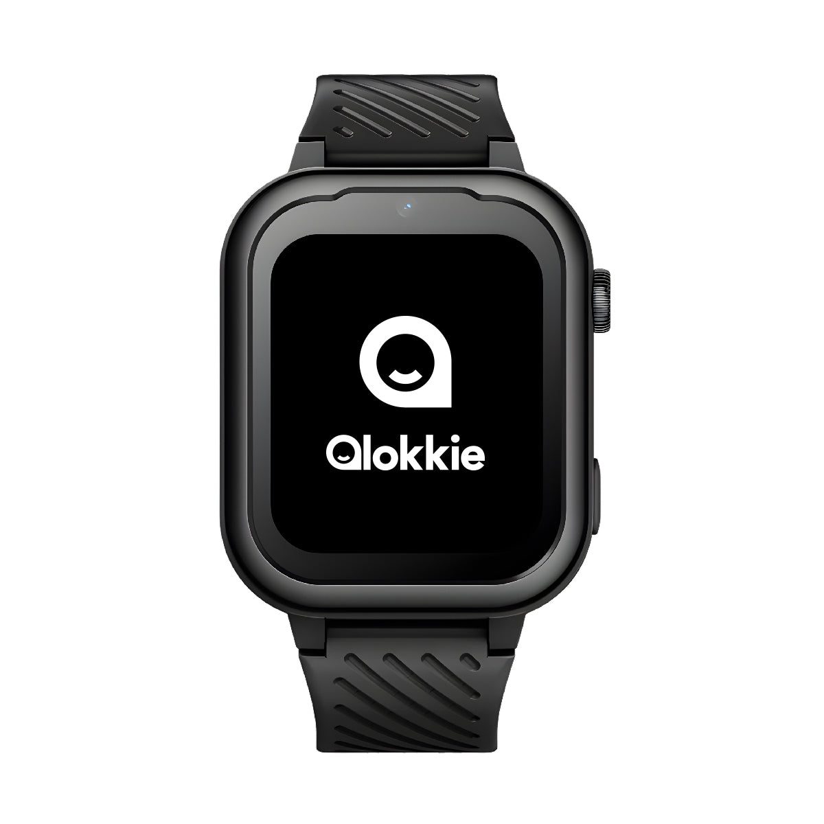 Een GPS horloge in het zwart voro kinderen.