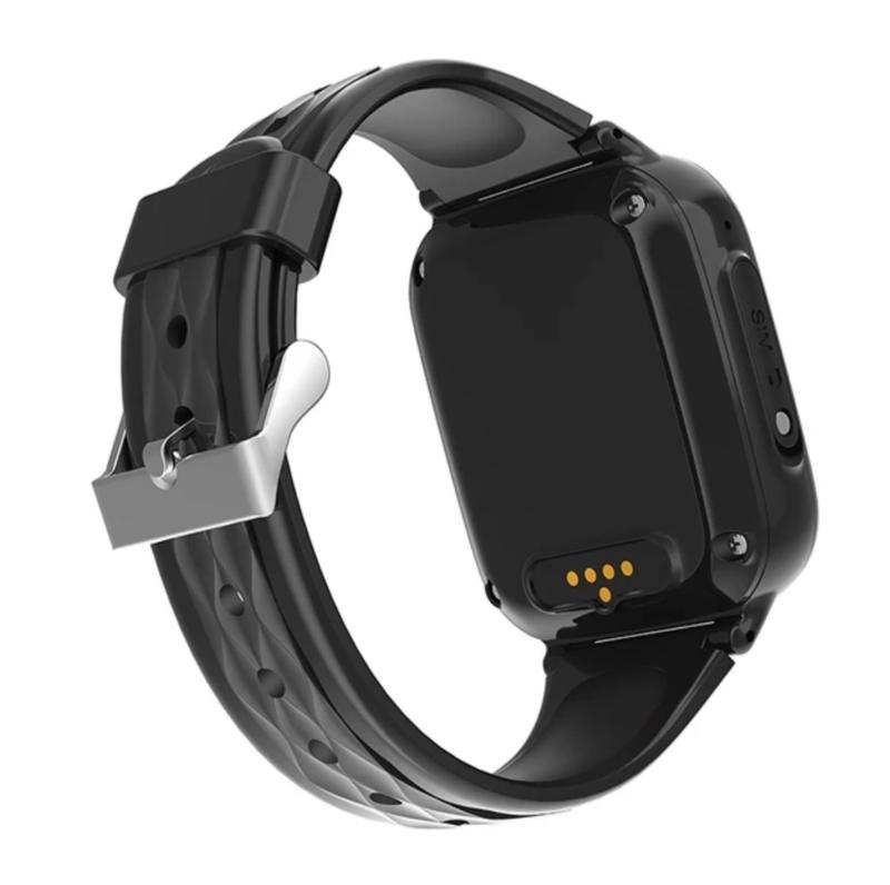 Qlokkie Kiddo 15 | Uhrenarmband – Schwarz