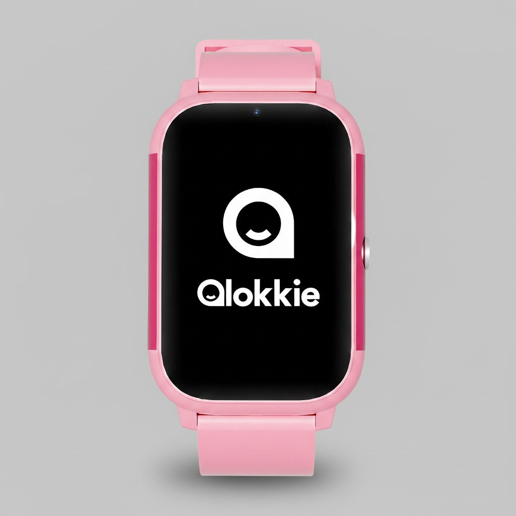 Qlokkie GPS-Uhr für Kinder – Kiddo Slim Pro – Rosa